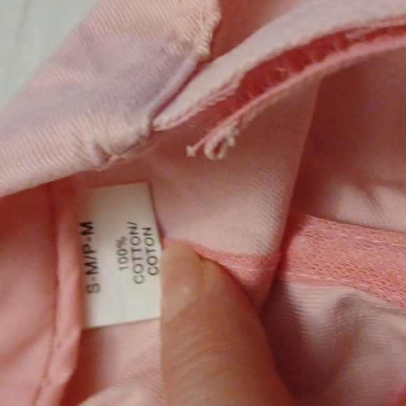 4/$30 Pink Cotton Cap - Youth Size S/M - Picture 5 of 6
